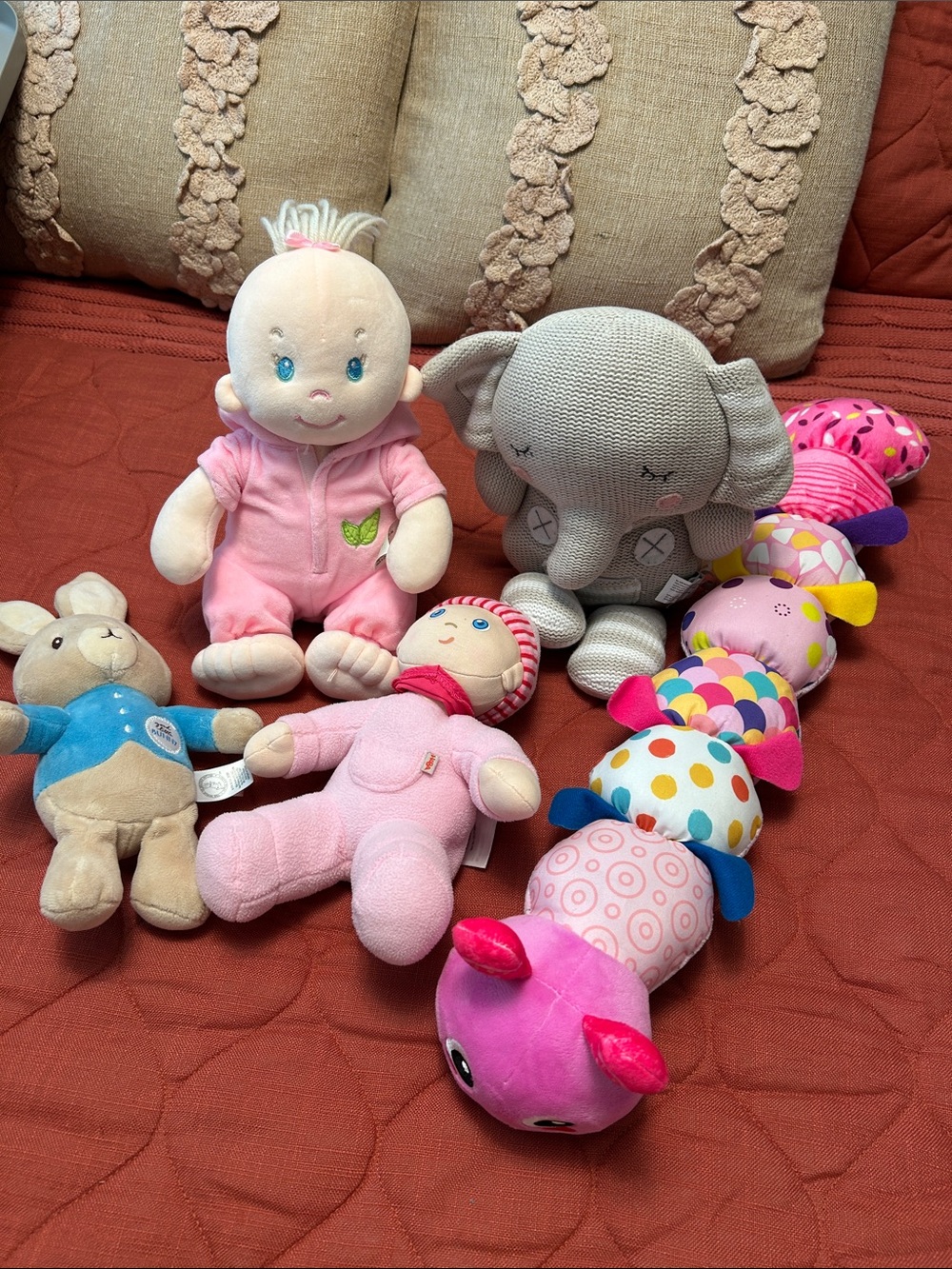 Stuffed Animal/Babydoll Bundle